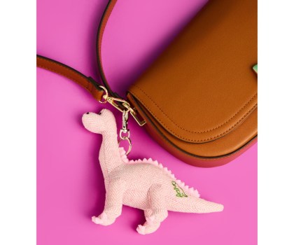 Pink Diplo bag charm lifestyle website